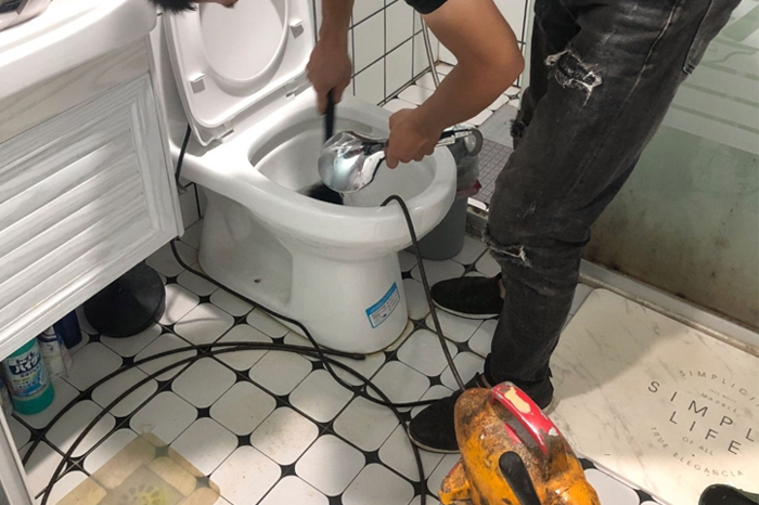 连南疏通下水道